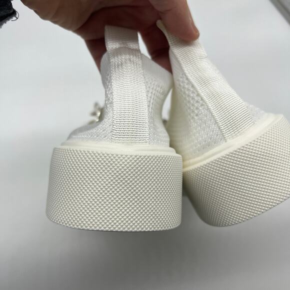 Sneakers Trendy Mesh Loafers Breathable Slip on Shoes White Size 8US / 39CN - Picture 10 of 15